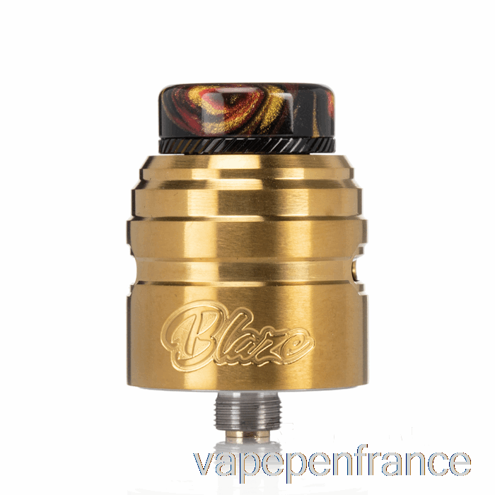 Créations Thunderhead Blaze Solo 24 Mm BF RDA Stylo Vape Doré